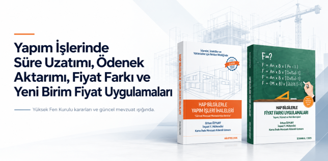 yapım işlerinde süre uzatımı